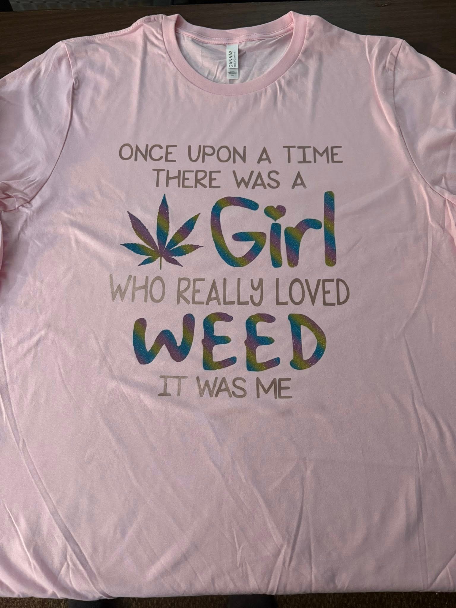 a girl that loves weed