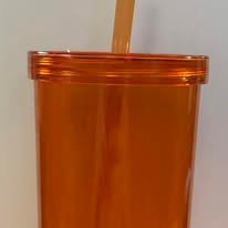 orange 20 oz tumbler